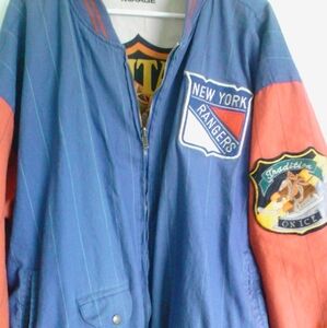 Rangers reversible zipper jacket ,men's XL